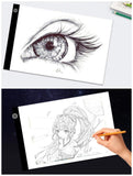 Bloc lumineux de traçage A4 LED Artcraft, luminosité réglable à 3 niveaux, croquis d'artiste/copie/bloc de traçage