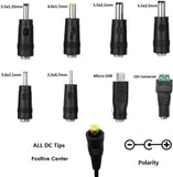 30W Universal Adapter AC to DC Multi Voltage 3V 4.5V 5V 6V 7.5V 9V 12V Switching Power Supply MAX 2A