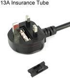 AC Power Cord 10A 250V For Laptop Chargers Scanners Printers And LED TV Monitors